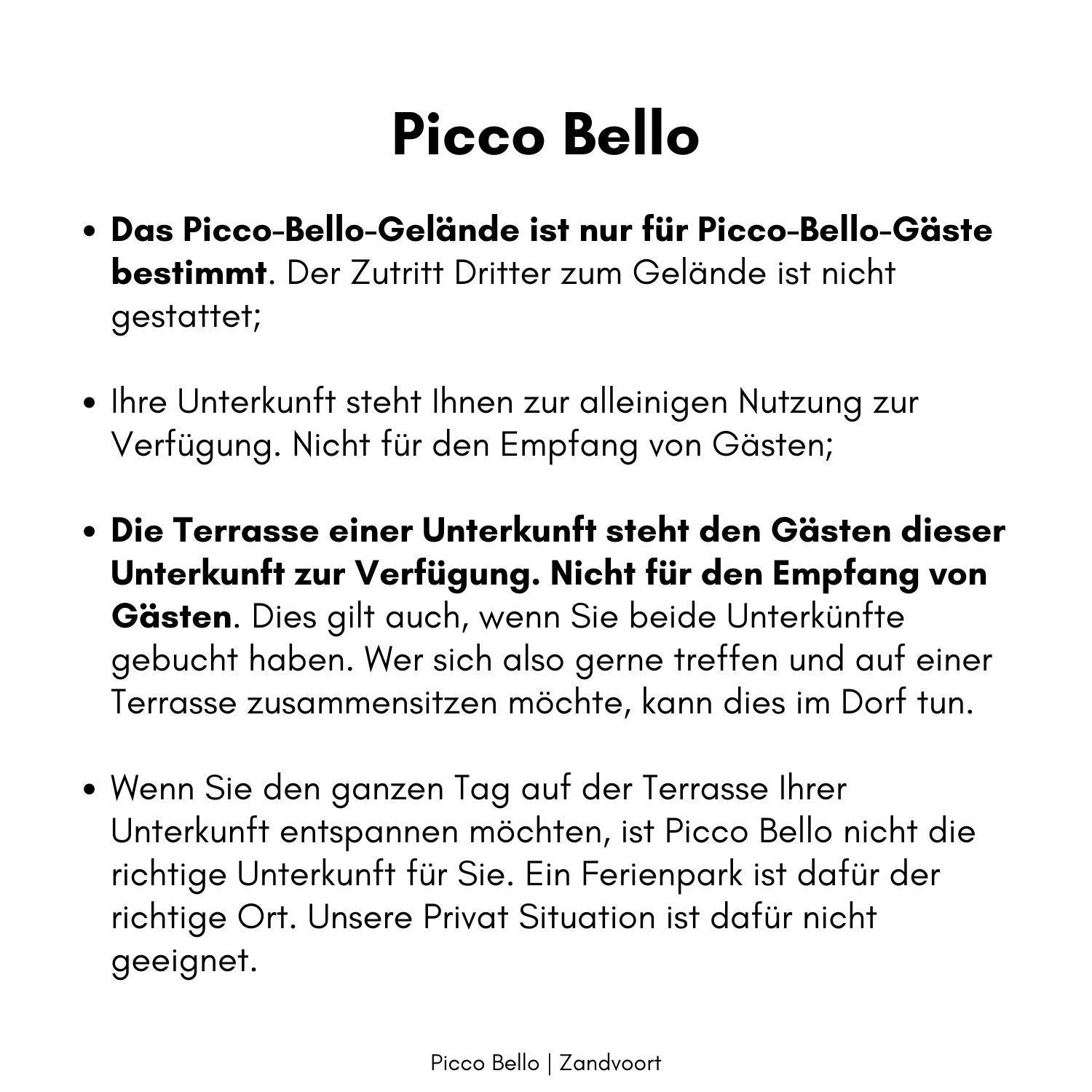 Picco Bello Zandvoort Exterior foto